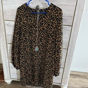 GiGiO Leopard print dress